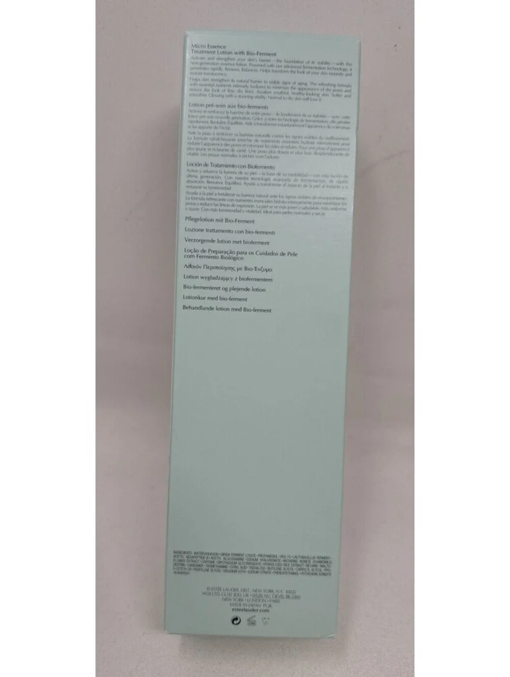 Estée Lauder Micro Essence Treatment Lotion with Bio-Ferment - 13.5 fl oz RN 2